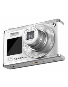 Photo Orbit X-10 Bianca - Fotocamera digitale compatta Dual Screen